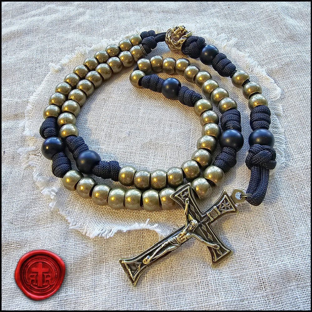 King of Kings Rosary - Beautiful Lion Accent Bead - Strong, Powerful, Rugged