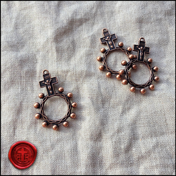 Copper Rosary Rings - Rugged Rosaries®