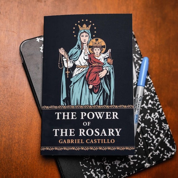 ジョンロバートパワーズ　教科書 The Power of the Rosary, Signed by the Author, Gabriel Castillo