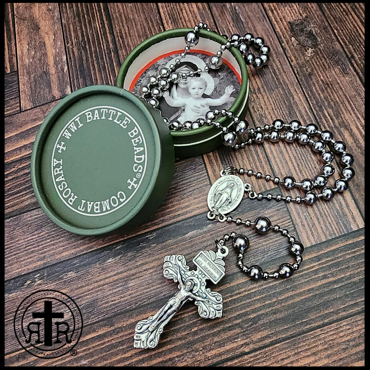 How do the WWI Battle Beads combat rosaries compare to other combat rosaries?