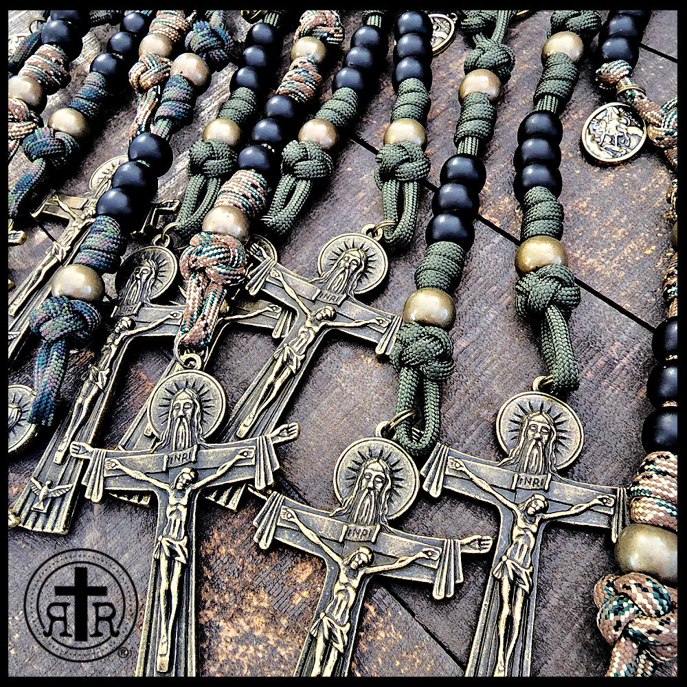 How do the WWI Battle Beads combat rosaries compare to other combat rosaries?