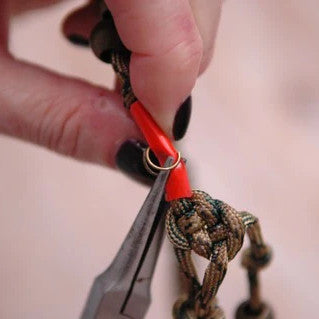 How to Add a Split Ring to your Rosary