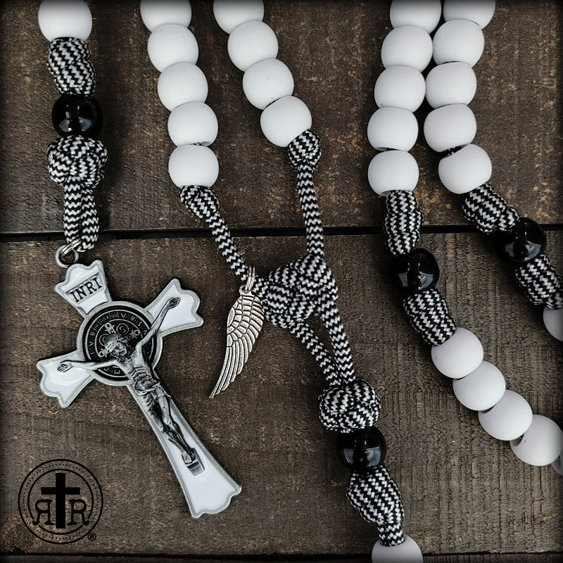 Angelus Domini White Rosary