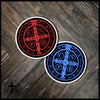 Benedict Medal - Catholic Faith Stickers - Set of 2