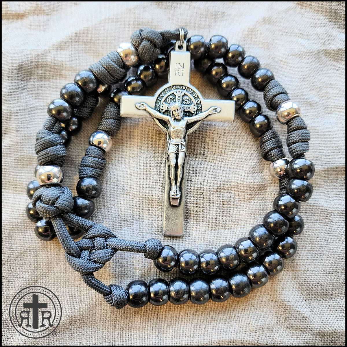 Ashes to Ashes Durable Paracord Rosary
