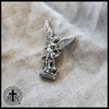 Saint Michael Silver Figurine Pocket Token