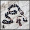 Copper Handcrafted Our Lady of Fatima Rosary