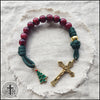 Christmas Tree Pocket Rosary - Celebrate the coming of the Messiah - Christmas Gifts