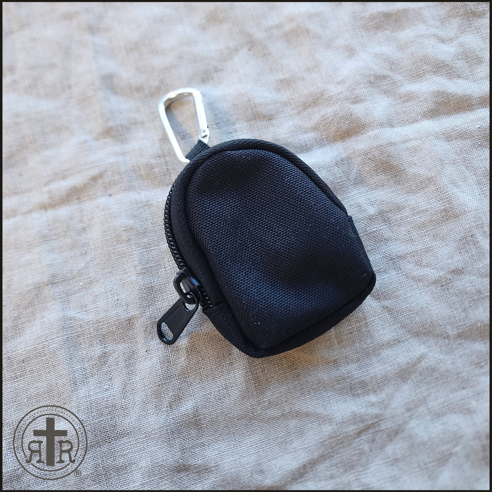 Carabiner Rosary Pouch - Rugged Pouch for Smaller Rosaries