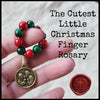 Christmas Finger Rosaries - Catholic Stocking Stuffer