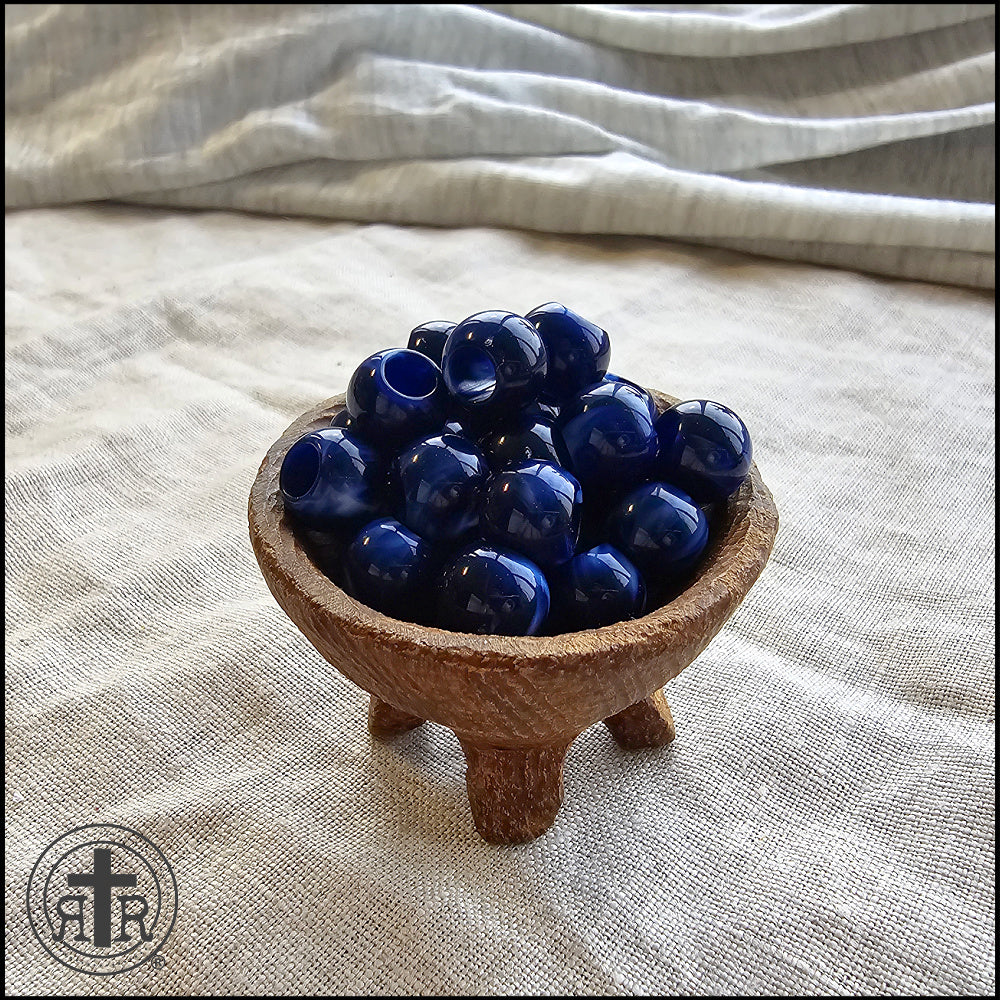 Marian Power Meditation Rosary - Blue Paracord Rugged Rosary