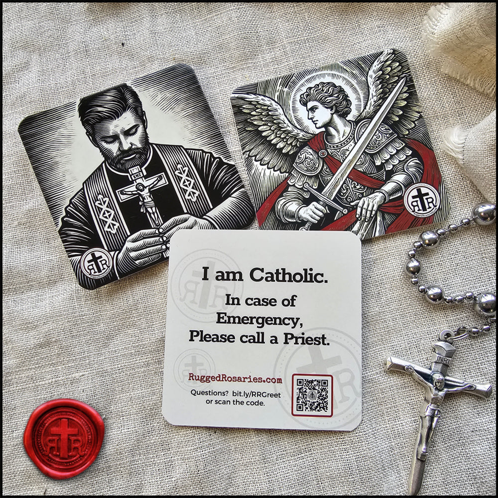 Extra &quot;I AM CATHOLIC&quot; Cards - Set of 2