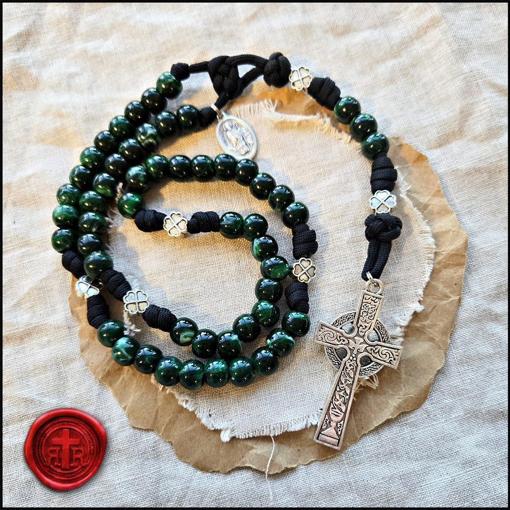 Saint Patrick Paracord Rosary