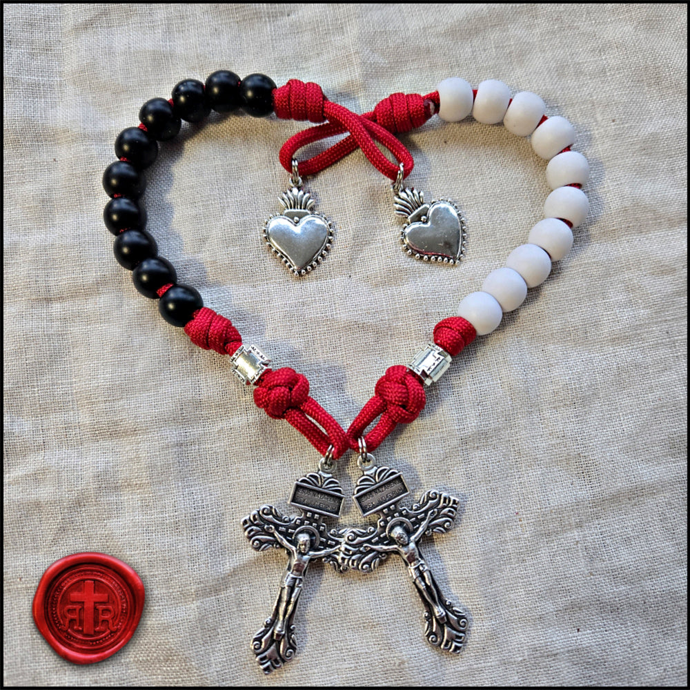 2025 Valentine&#39;s Pocket Rosary - Catholic Gifts for Him and Her