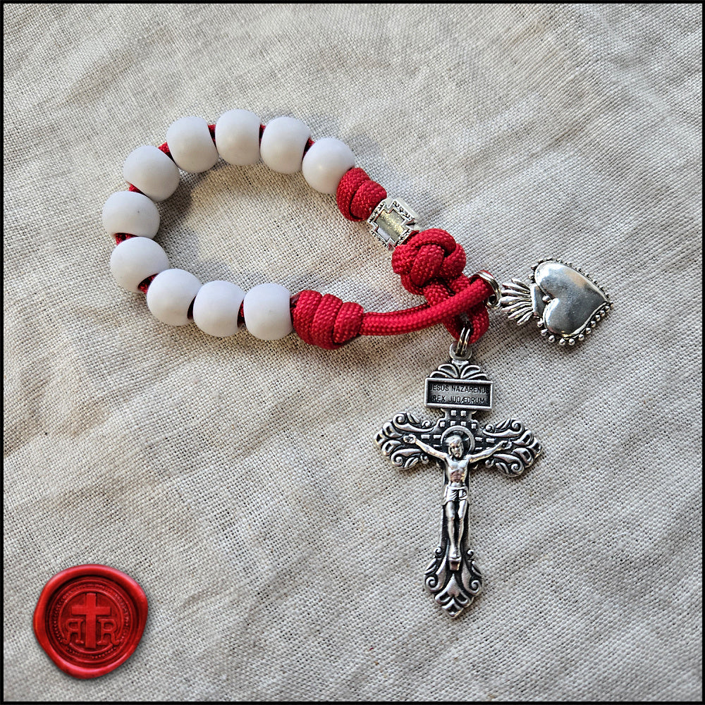 2025 Valentine&#39;s Pocket Rosary - Catholic Gifts for Him and Her