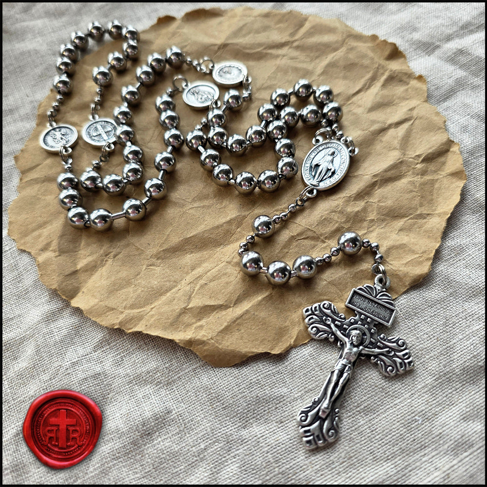 The Heritage WWI Battle Beads - Historic Military Combat Design - The Ultimate Rosary