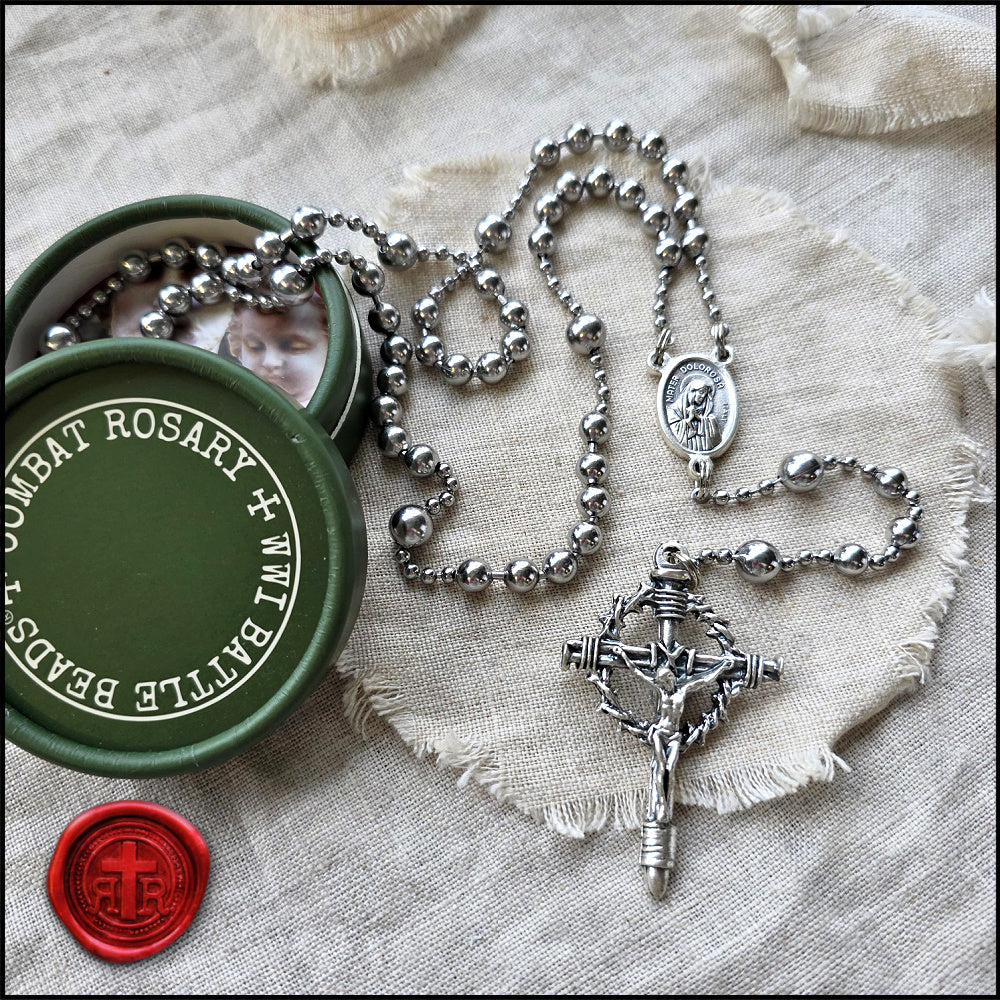 WWI Battle Beads - Seven Sorrows Chaplet Rosary