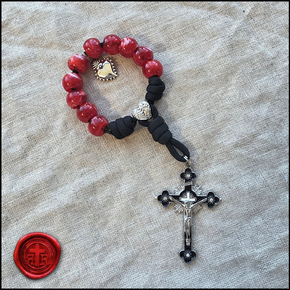 2026 Valentine's Pocket Rosary - Catholic Gifts for Him and Her