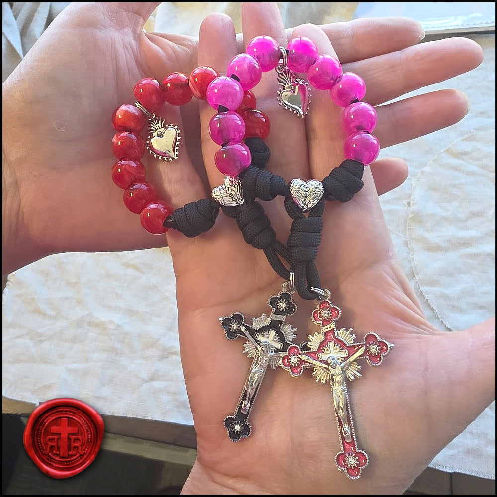 2026 Valentine's Pocket Rosary - Catholic Gifts for Him and Her