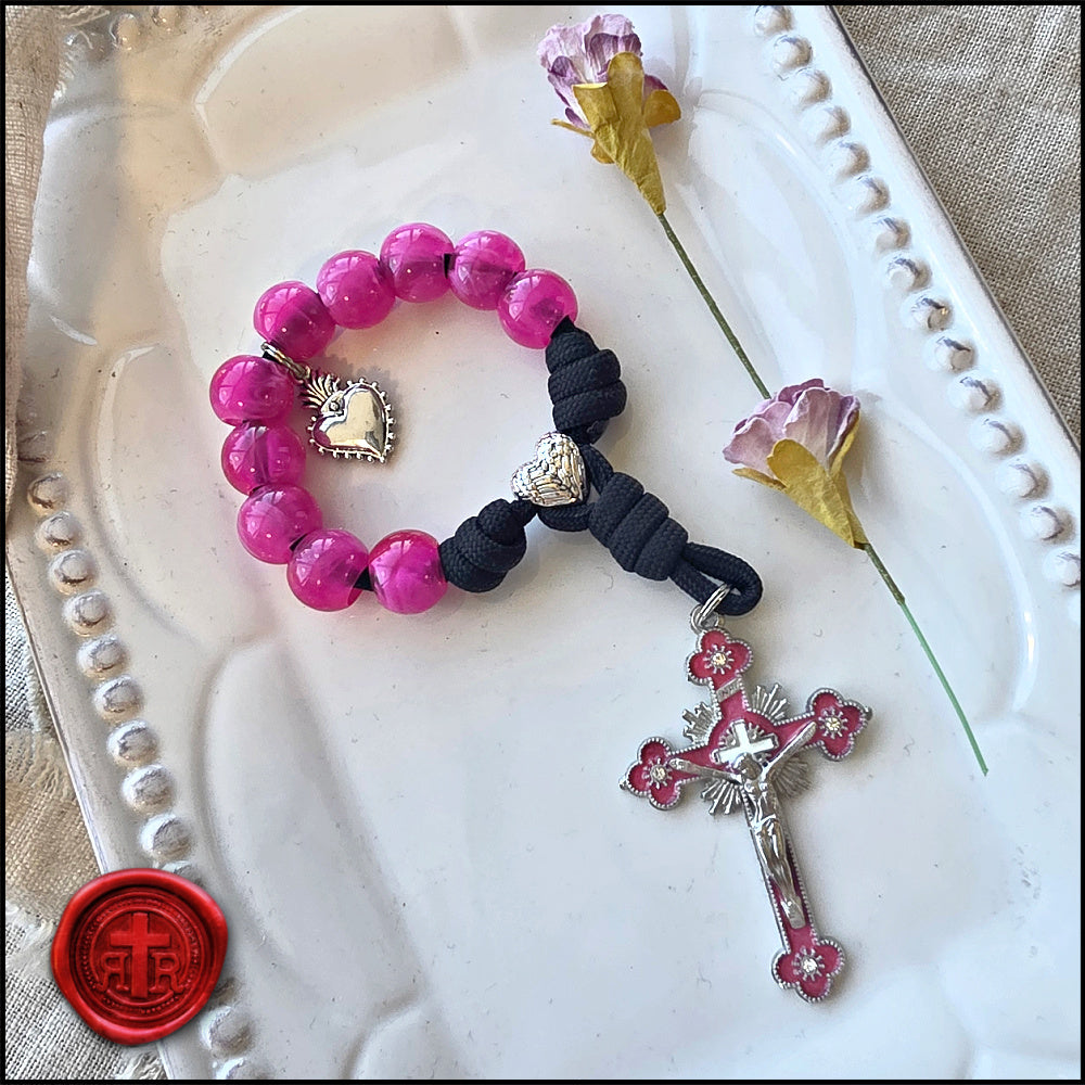 2026 Valentine's Pocket Rosary - Catholic Gifts for Him and Her