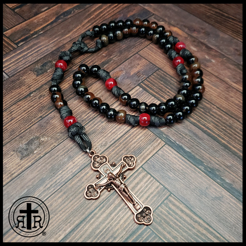 v - Custom Rosary for Steven R.