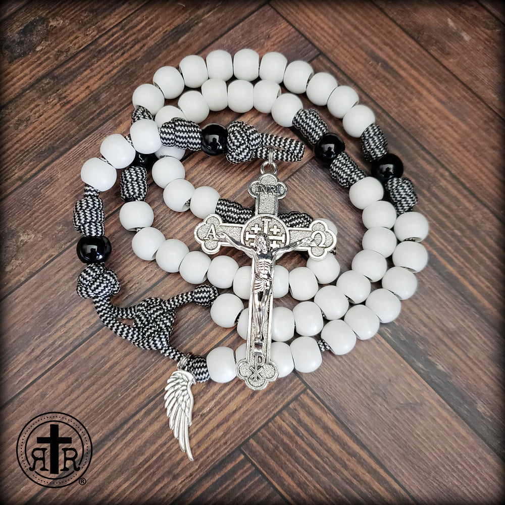 Angelus Domini White Rosary