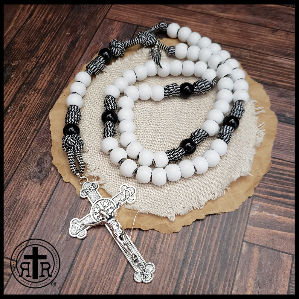 Angelus Domini White Rosary