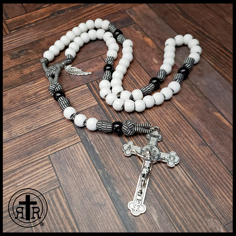 Angelus Domini White Rosary
