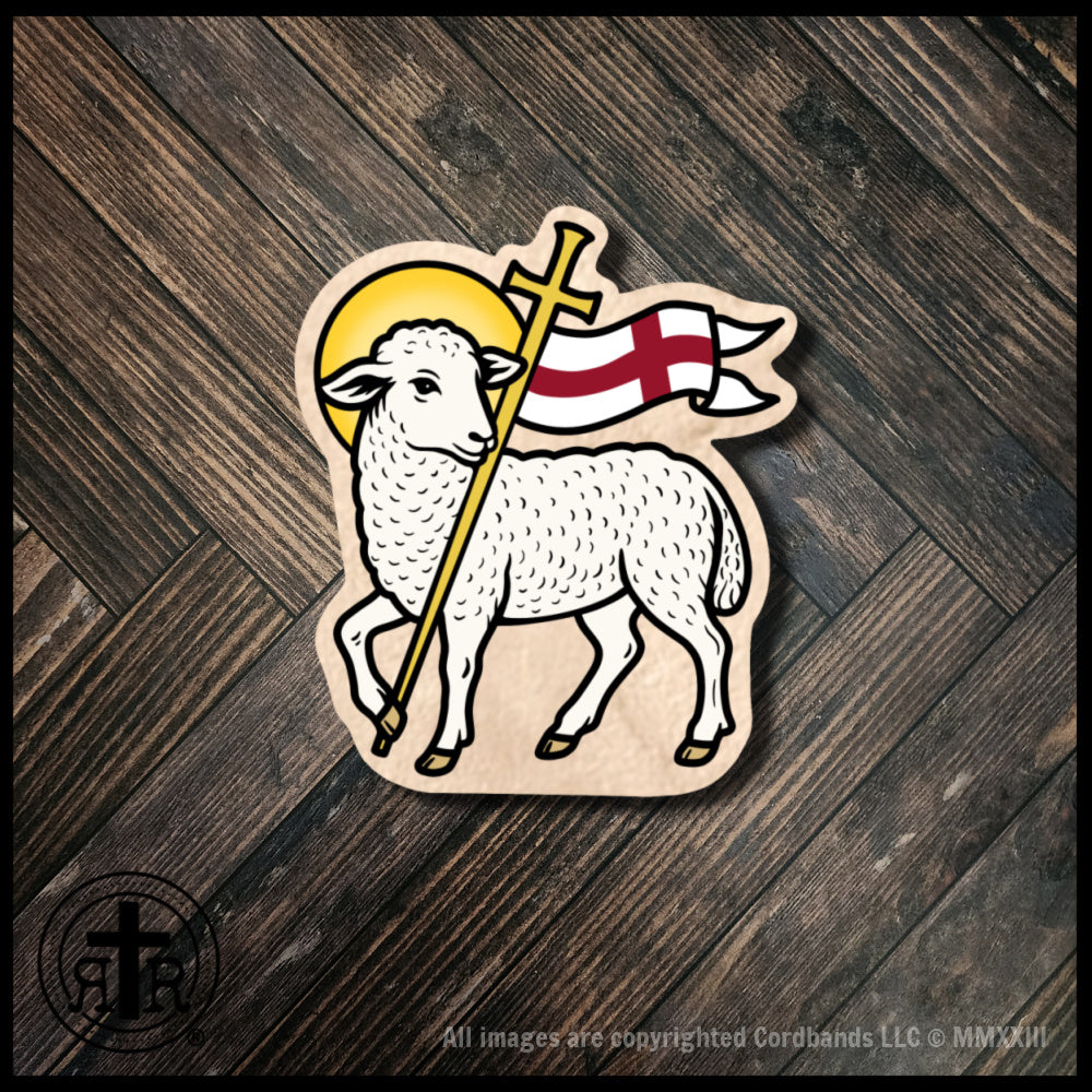 Agnus Dei - Lamb of God Sticker - Catholic Faith Stickers