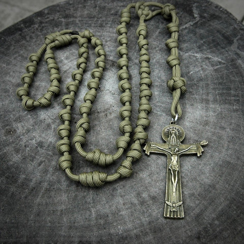 Knotted Combat Paracord Rosaries - Rugged Rosaries®