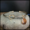 Women's St. Michael Gold Knot Bracelet - Easy to Wear Design