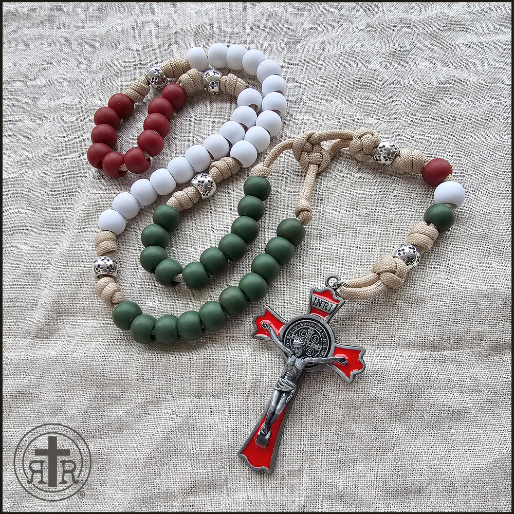 Mexican Rugged Rosary - Italian Rosary - Show your colors
