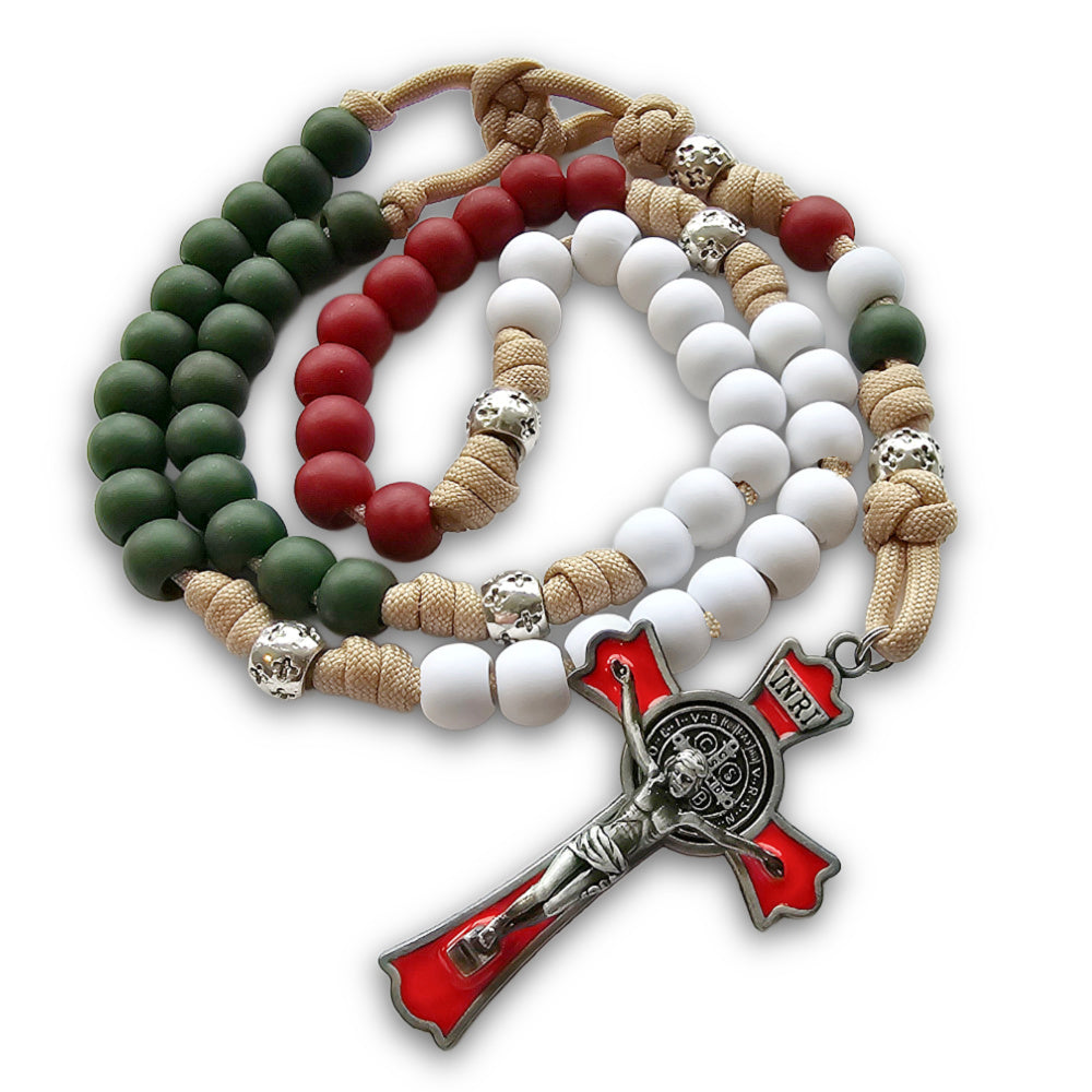 Mexican Rugged Rosary - Italian Rosary - Show your colors