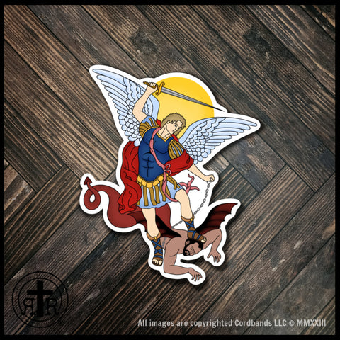 Saint Stickers, Catholic Stickers, Catholic Vinyl Stickers, Catholic Sticker  Bundle, St. Michael Sticker, Mary Sticker, Divine Mercy Sticker 