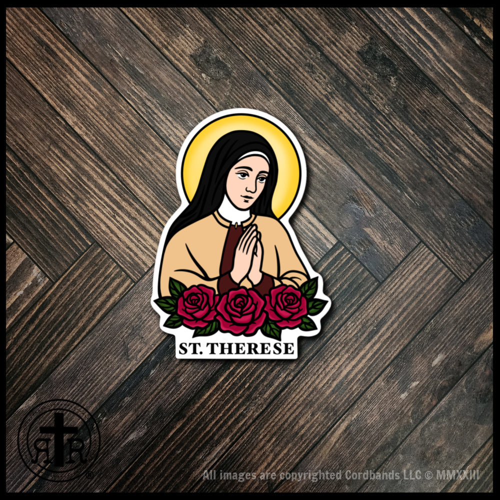 Saint Therese of Lisieux Sticker - Catholic Faith Stickers