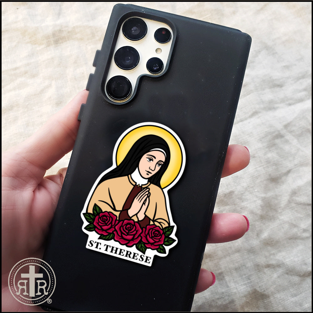 Saint Therese of Lisieux Sticker - Catholic Faith Stickers