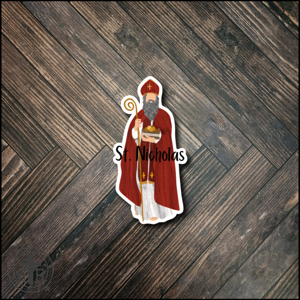 Christmas Stickers - Catholic Faith Stickers - Set of 3