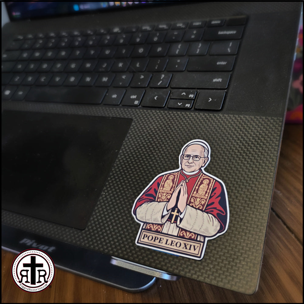 New Pope Leo XIV Sticker  -  Catholic Faith Stickers