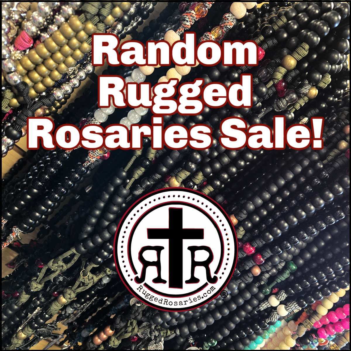 Random Rugged Rosary - BLACK FRIDAY SALE