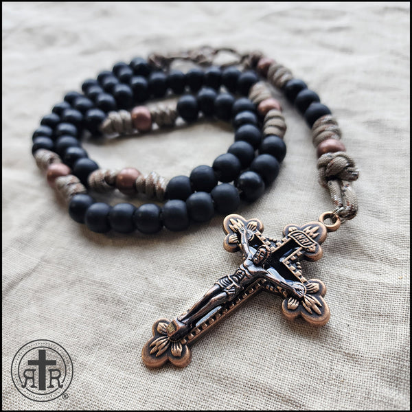 Rugged Rosaries®Copper Paracord Rosary - Beautifully Handmade in ...