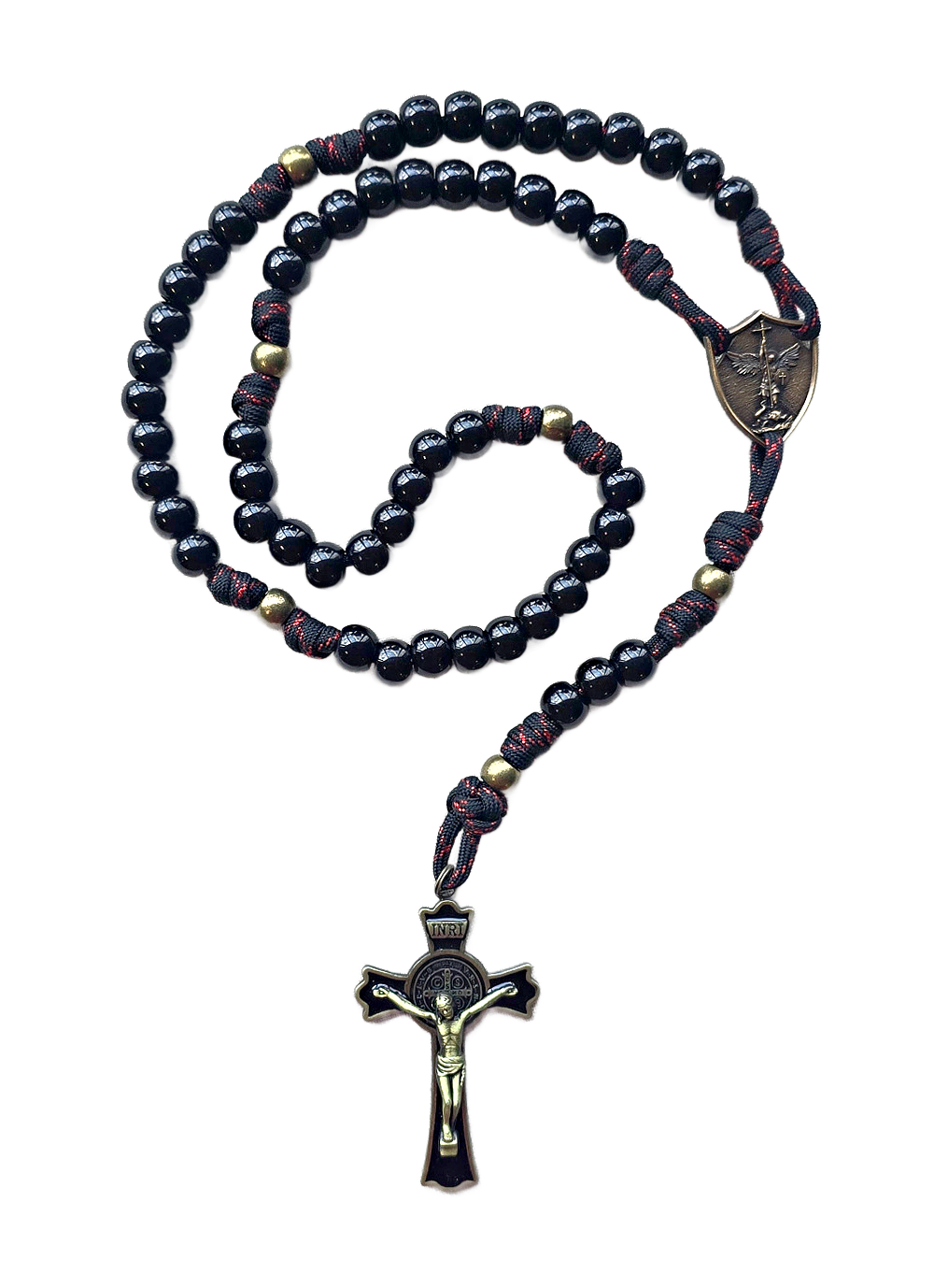 z - Custom Soulfinder St. Michael Rosaries for Douglas E