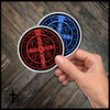 Benedict Medal - Catholic Faith Stickers - Set of 2