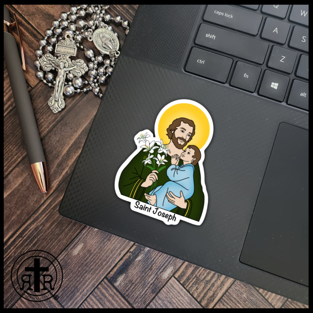 Christian Stickers, Original Artistic Catholic Stickers. Original Art ...