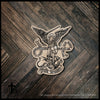 Tan Medieval Saint Michael - Catholic Faith Stickers