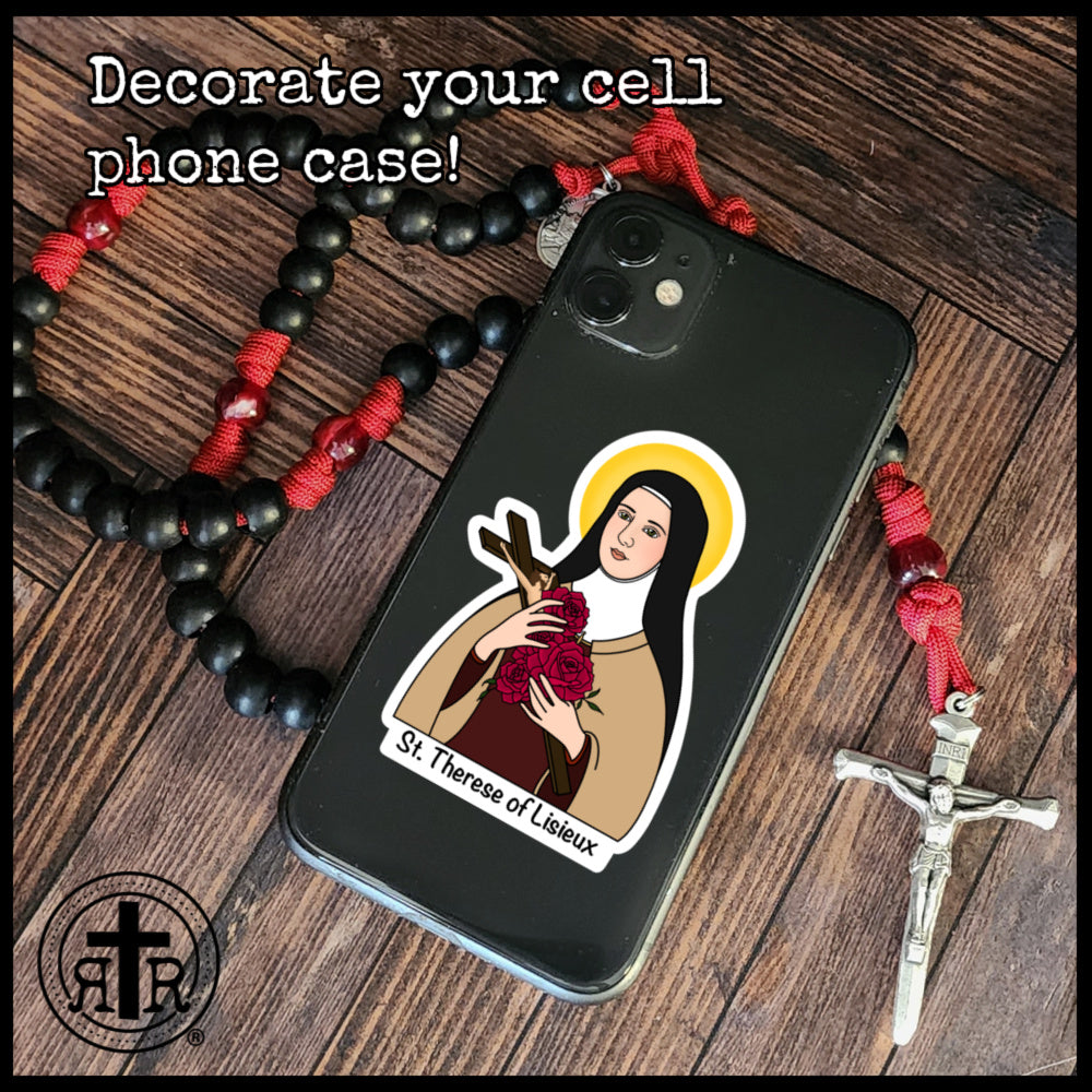 Saint Therese of Lisieux Sticker - Catholic Faith Stickers