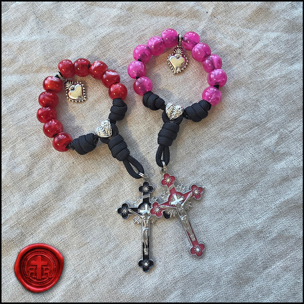 2026 Valentine's Pocket Rosary - Catholic Gifts for Him and Her