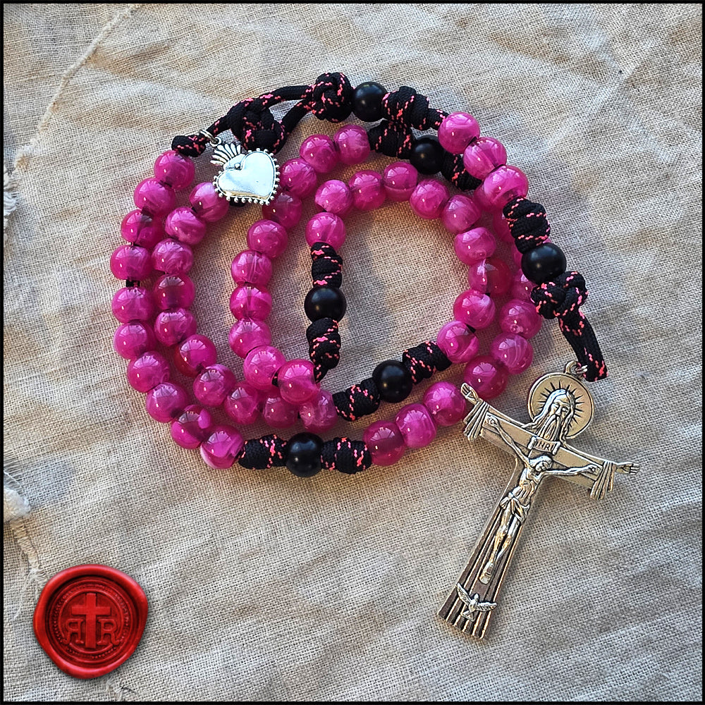 2026 Limited Edition Valentine's Rosaries - 2 Colors- Sacred Heart