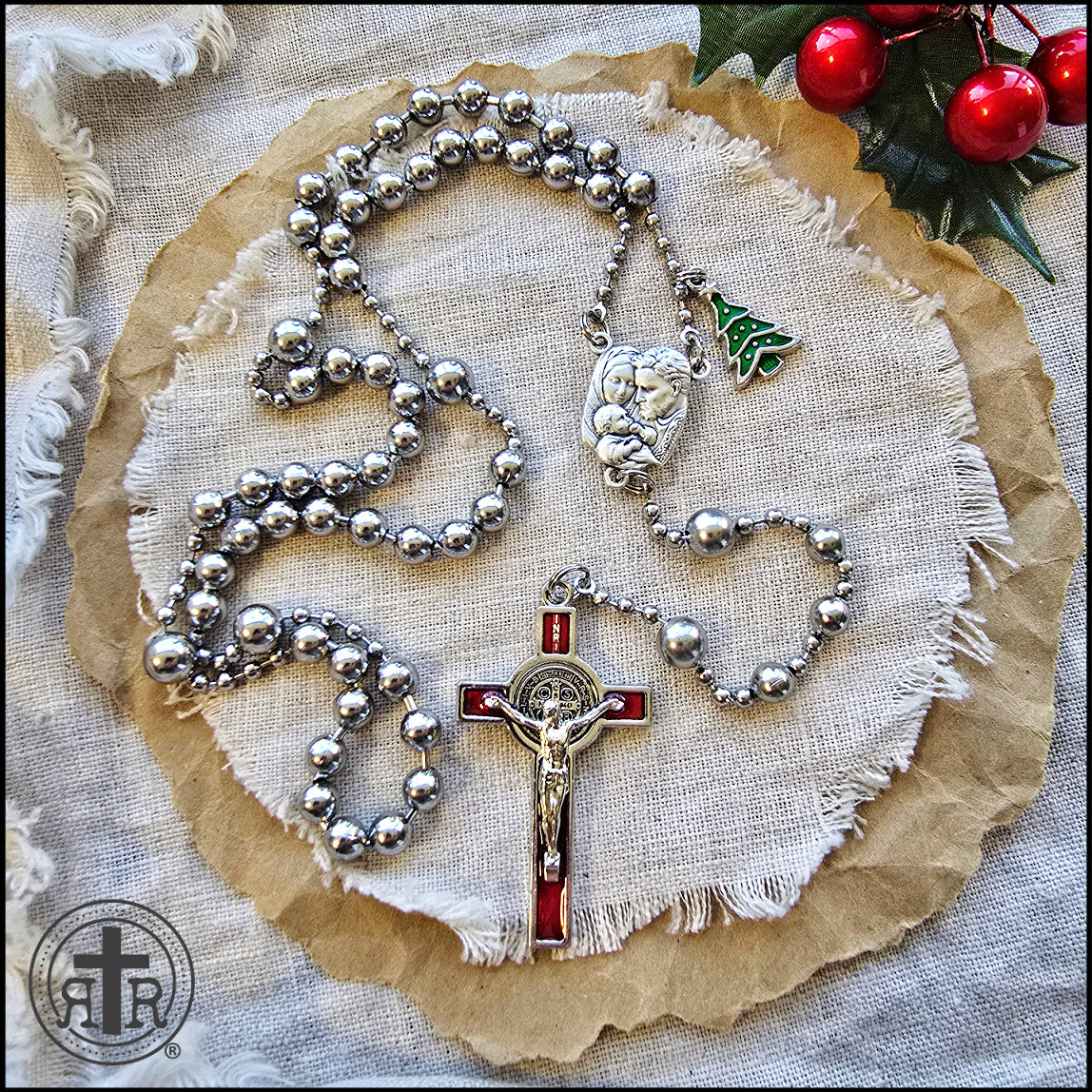 Christmas Rosary - WWI Edition - Beautiful and Unique