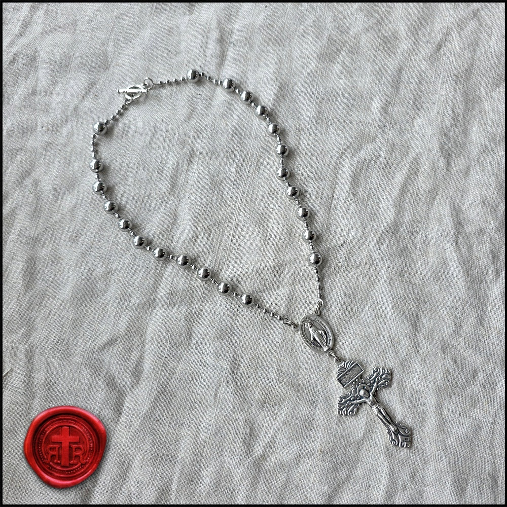 Auto Rosary (Secret Necklace!) - An Elegant Show of Faith