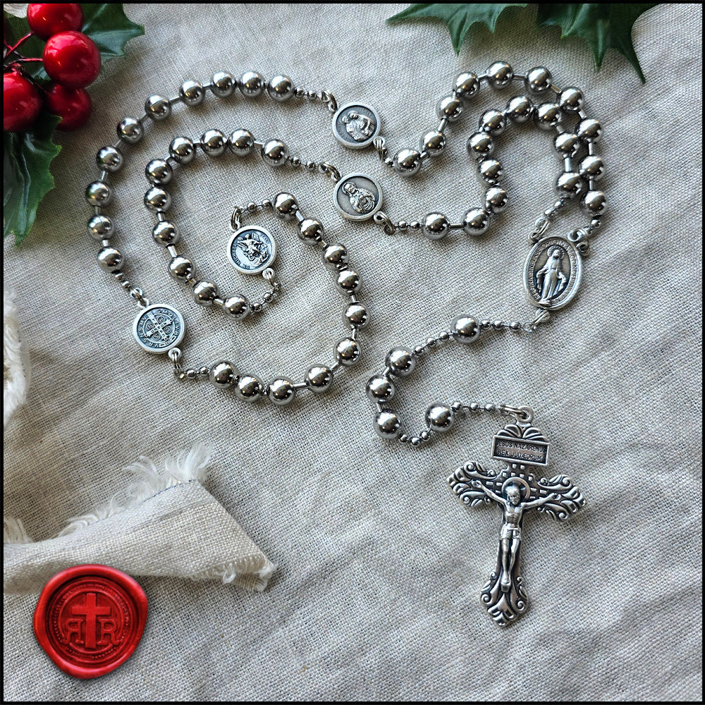 The Heritage WWI Battle Beads - Historic Military Combat Design - The Ultimate Rosary